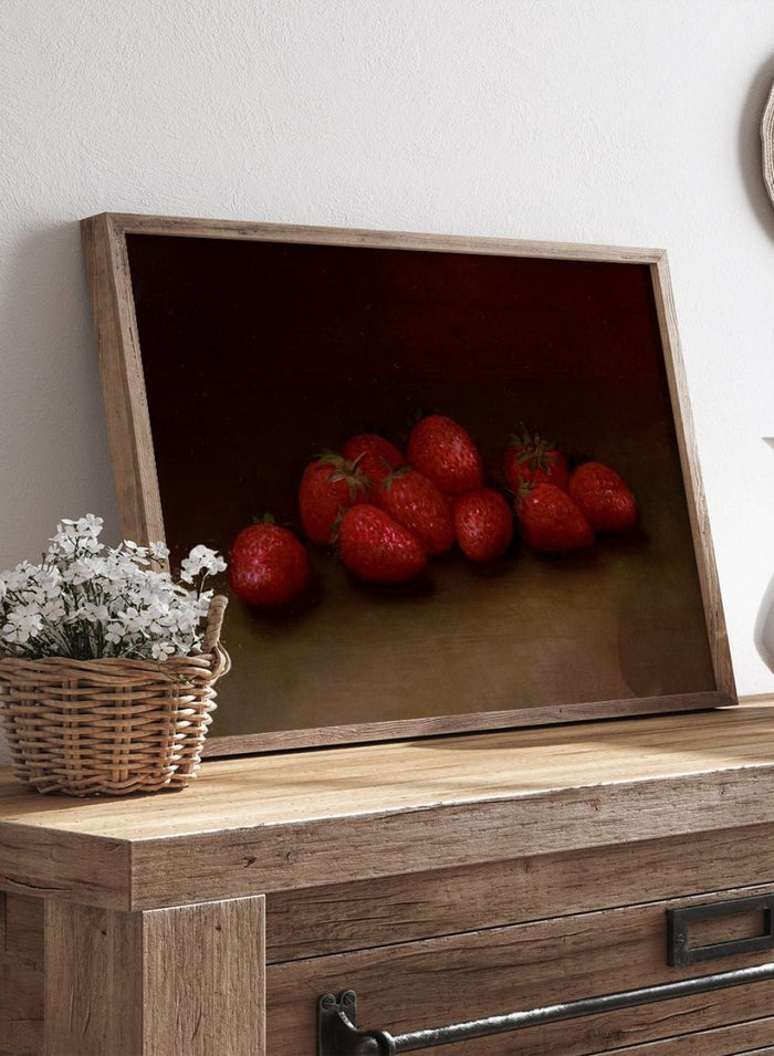 "Strawberries" Art Print_Sugar & Canvas_George Henry Hall