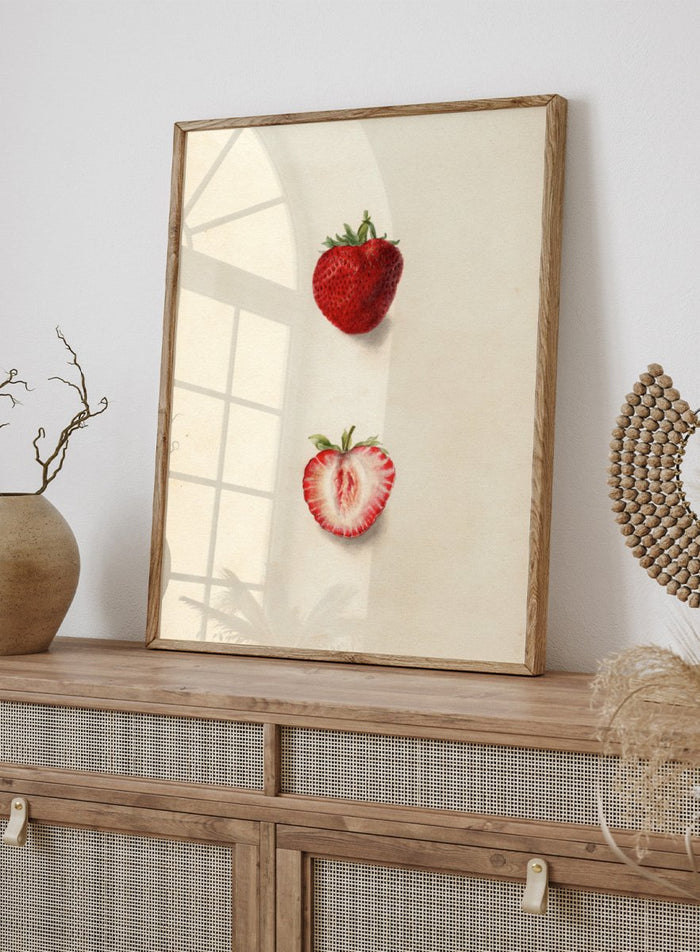 "Strawberries" Art Print_Sugar & Canvas_Deborah Griscom Passmore