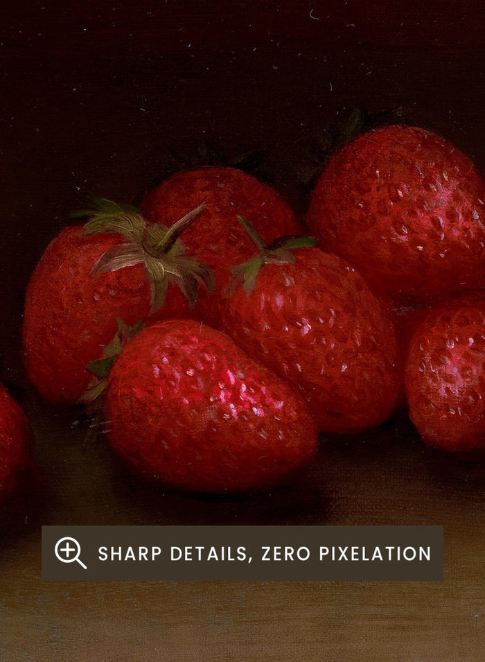 "Strawberries" Art Print_Sugar & Canvas_George Henry Hall