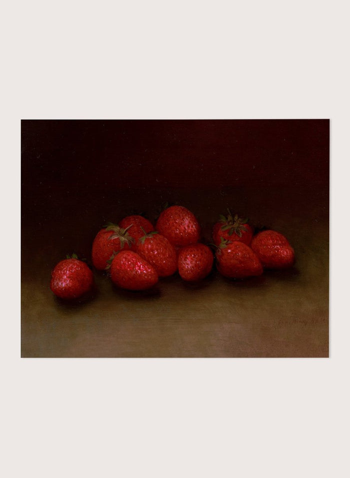 "Strawberries" Art Print_Sugar & Canvas_George Henry Hall