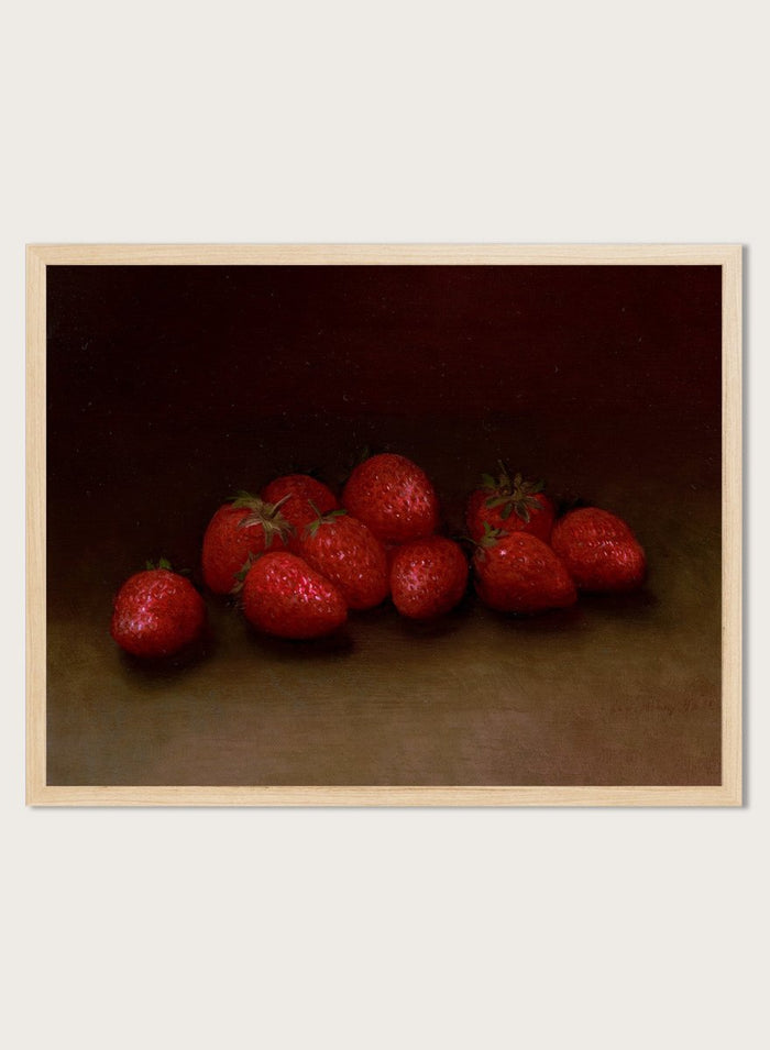 "Strawberries" Art Print_Sugar & Canvas_George Henry Hall