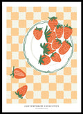 Strawberries Kitchen Illustration Art Print_Sugar & Canvas_Sugar & Canvas
