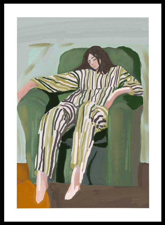 'Striped Pajamas' Aesthetic Art Print_Sugar & Canvas_Sugar & Canvas