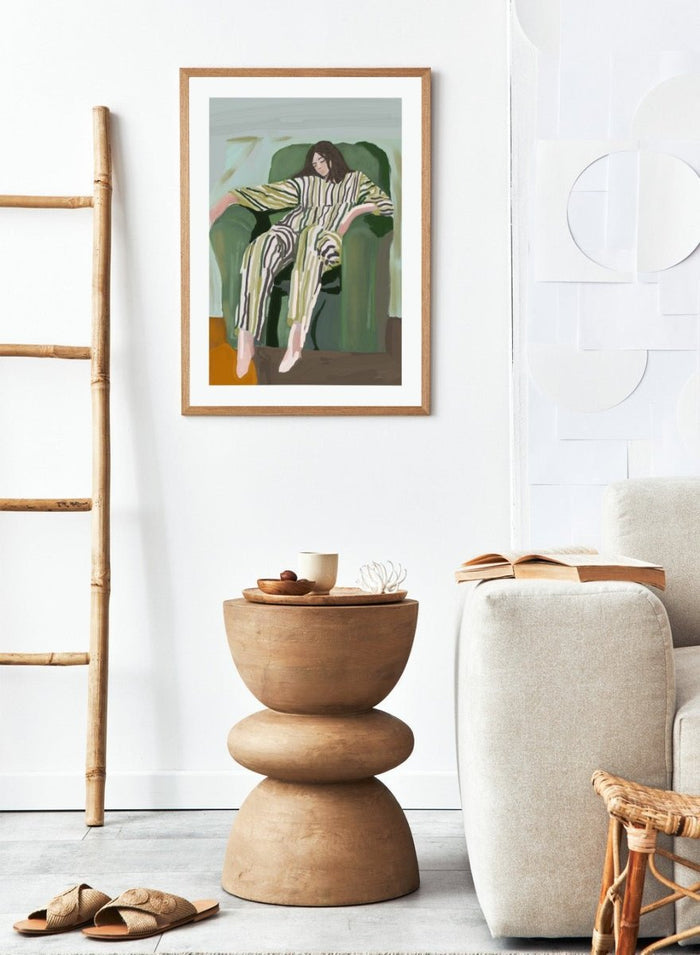 'Striped Pajamas' Aesthetic Art Print_Sugar & Canvas_Sugar & Canvas