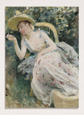 "Study for Rokoko" Art Print_Sugar & Canvas_Carl Larsson