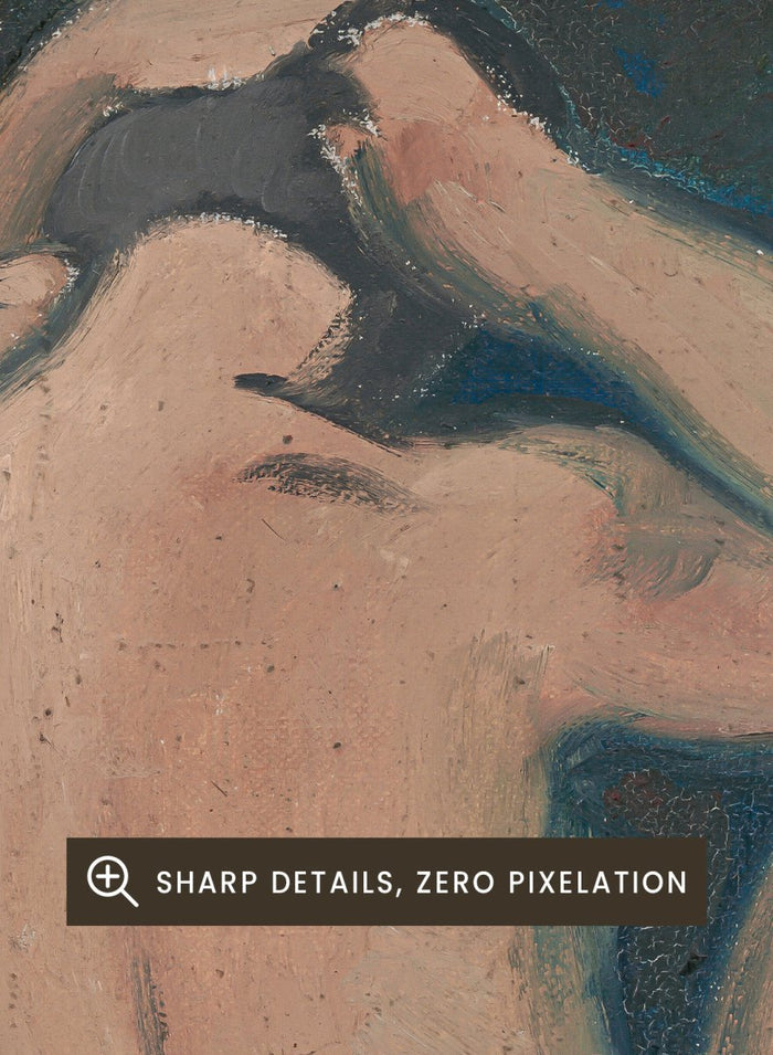 “Study of a Nude” Art Print_Sugar & Canvas_Mikuláš Galanda