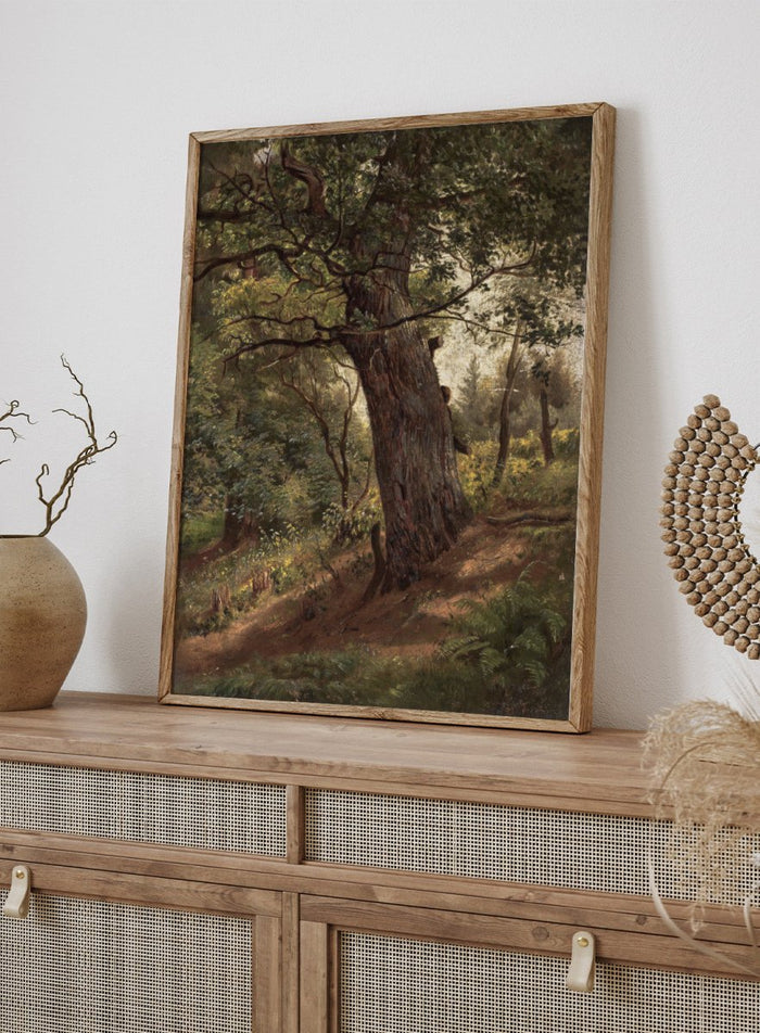 "Study of a Tree" Art Print_Sugar & Canvas_Wilhelm Peter Bayer