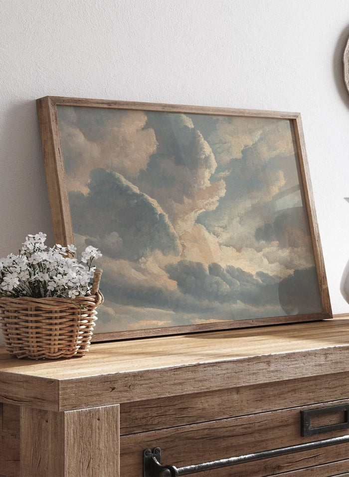 "Study of Clouds" Art Print_Sugar & Canvas_Simon Denis