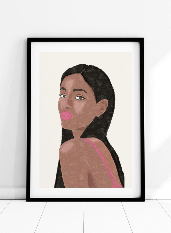 'Summer Gaze' Aesthetic Art Print_Sugar & Canvas_Sugar & Canvas