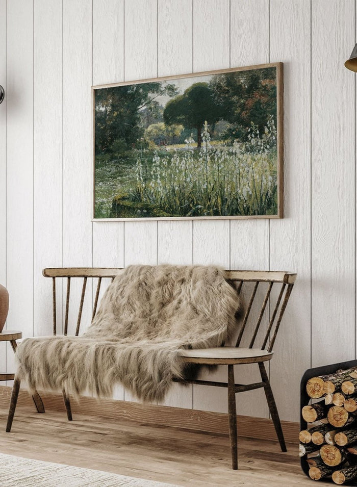 "Summer Hyacinths" Art Print_Sugar & Canvas_Hugo Charlemont