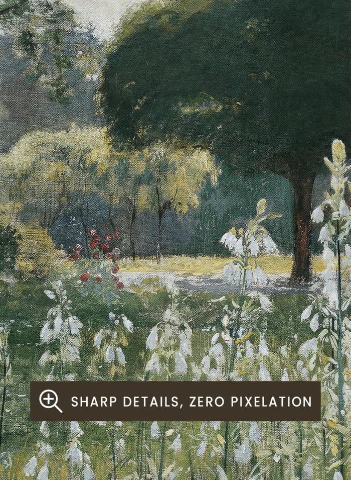 "Summer Hyacinths" Art Print_Sugar & Canvas_Hugo Charlemont