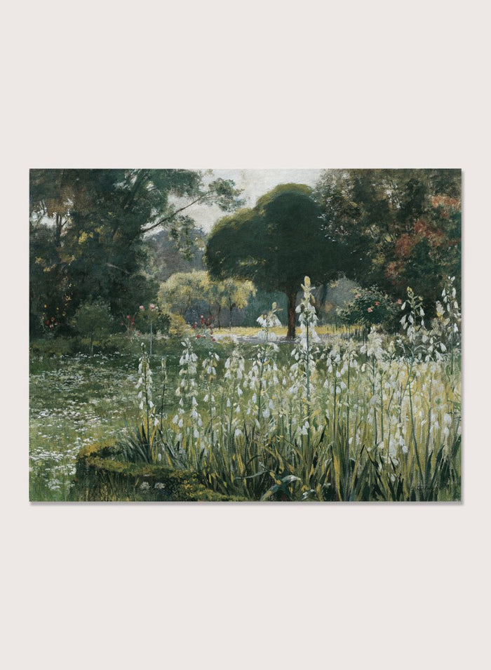 "Summer Hyacinths" Art Print_Sugar & Canvas_Hugo Charlemont