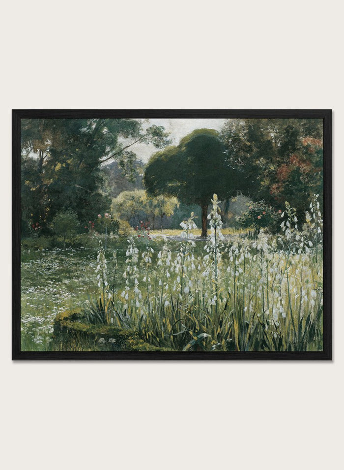 A4/8x12 inches (Framing Available) / Black Wood Frame