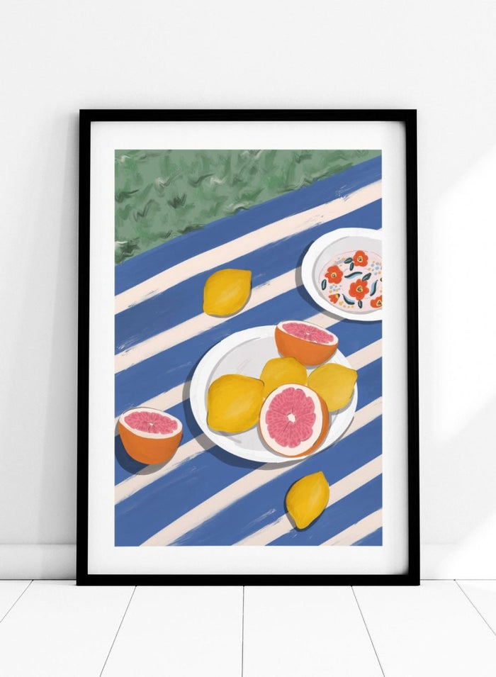 'Sun-Drenched' Aesthetic Art Print_Sugar & Canvas_Sugar & Canvas