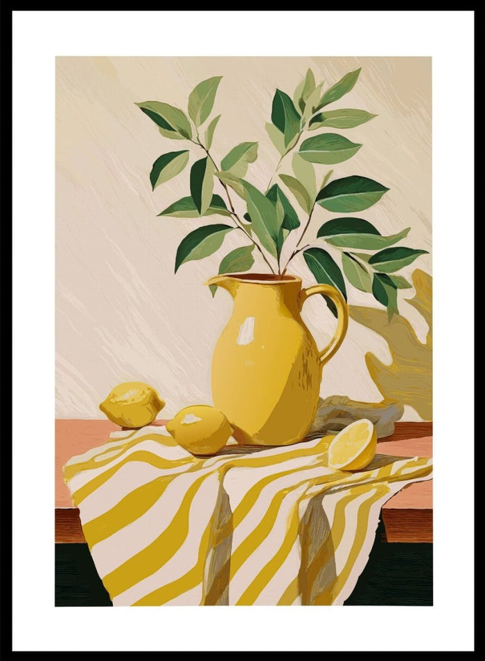 'Sun-drenched' Aesthetic Kitchen Art Print_Sugar & Canvas_Sugar & Canvas