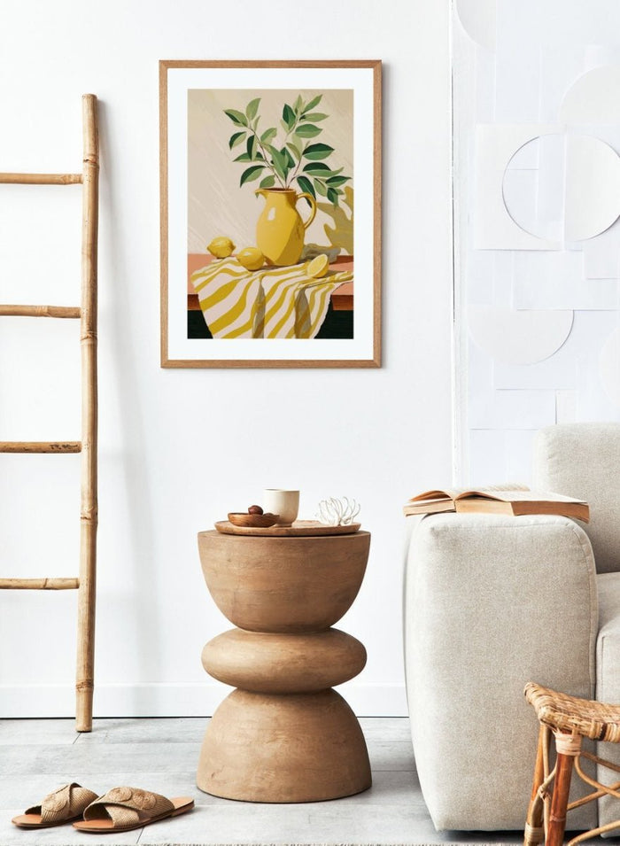 'Sun-drenched' Aesthetic Kitchen Art Print_Sugar & Canvas_Sugar & Canvas