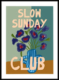 'Sunday in Violet' Aesthetic Art Print_Sugar & Canvas_Sugar & Canvas