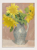 "Sunflowers in Vase" Art Print_Sugar & Canvas_William Nicholson