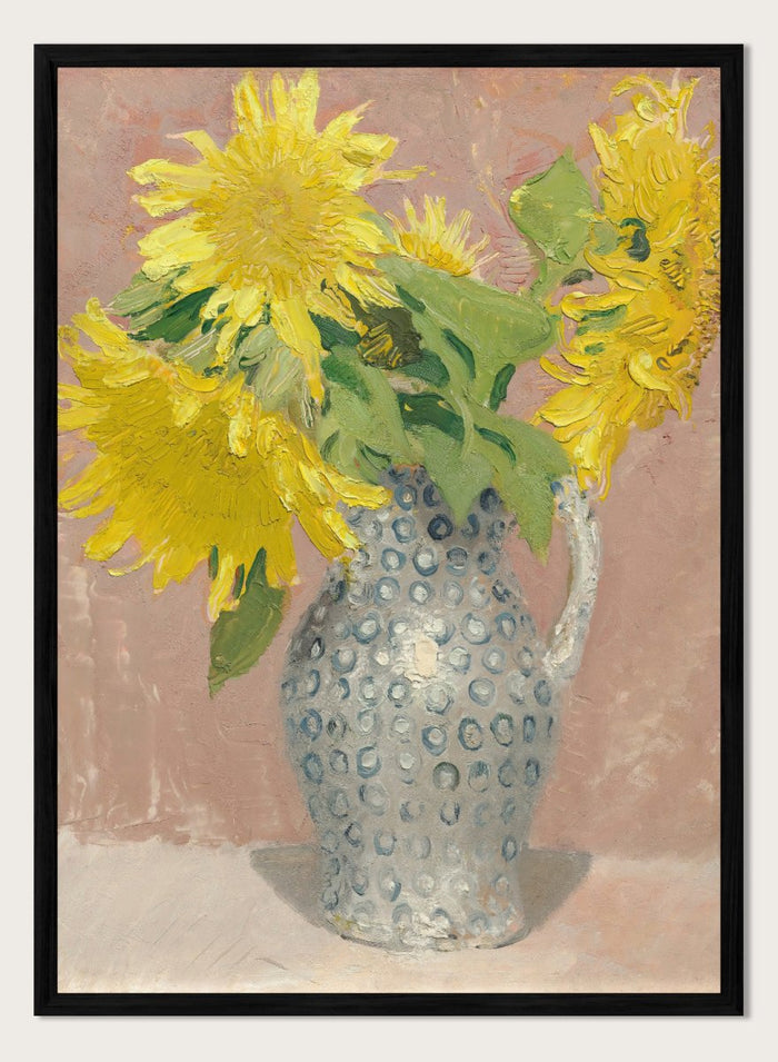 "Sunflowers in Vase" Art Print_Sugar & Canvas_William Nicholson