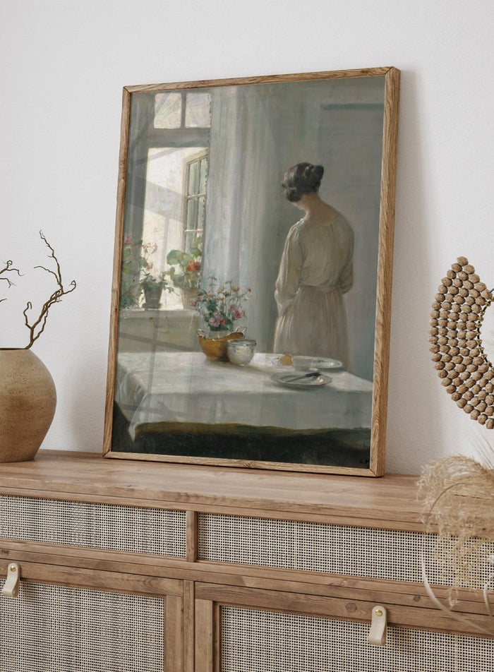 "Sunlit Breakfast" Art Print_Sugar & Canvas_Carl Holsøe
