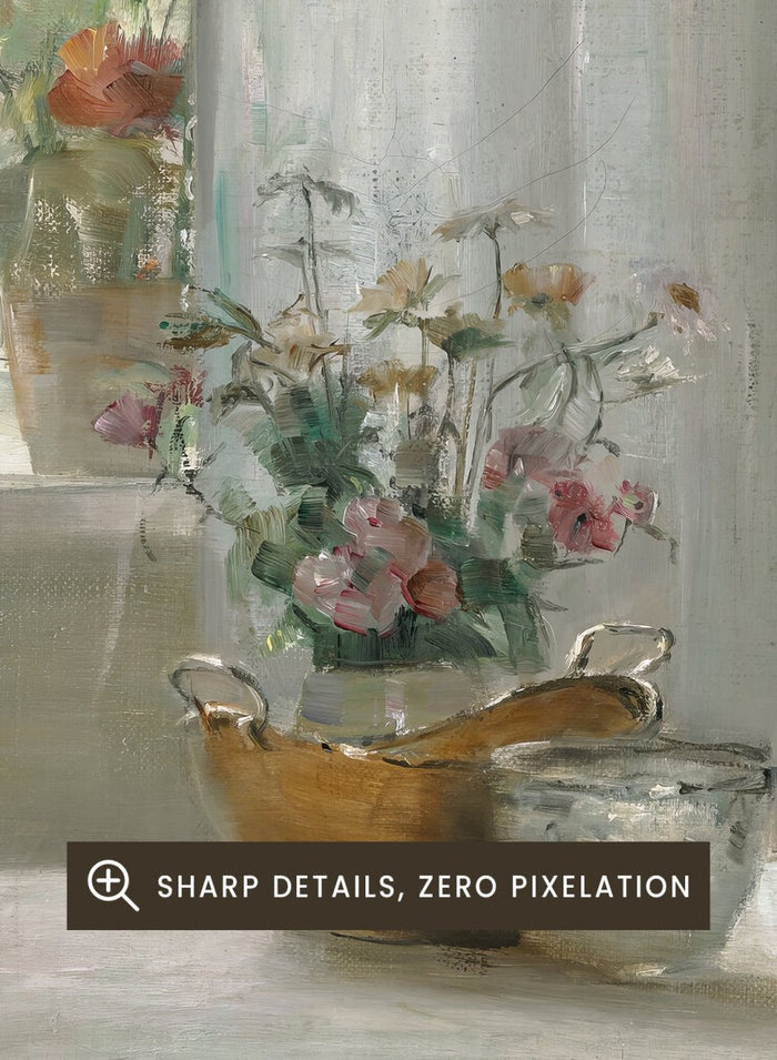 "Sunlit Breakfast" Art Print_Sugar & Canvas_Carl Holsøe