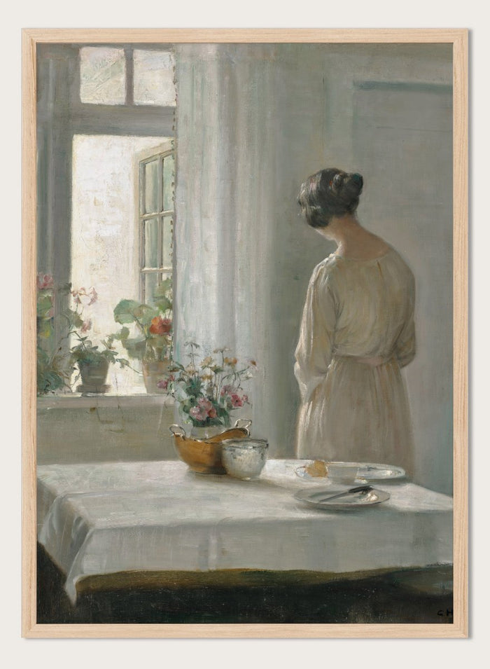 "Sunlit Breakfast" Art Print_Sugar & Canvas_Carl Holsøe
