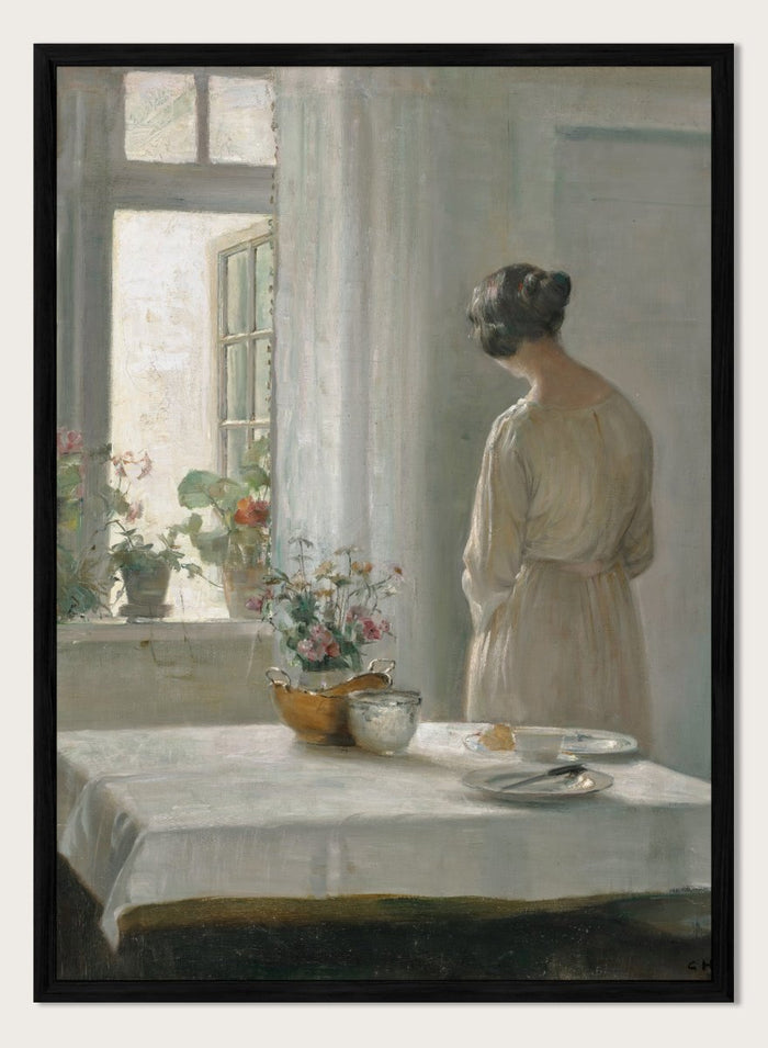 "Sunlit Breakfast" Art Print_Sugar & Canvas_Carl Holsøe
