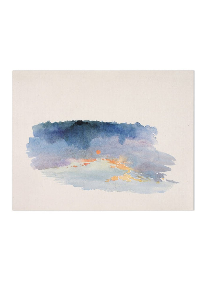 "Sunset, Oxford" Art Print_Sugar & Canvas_George Elbert Burr