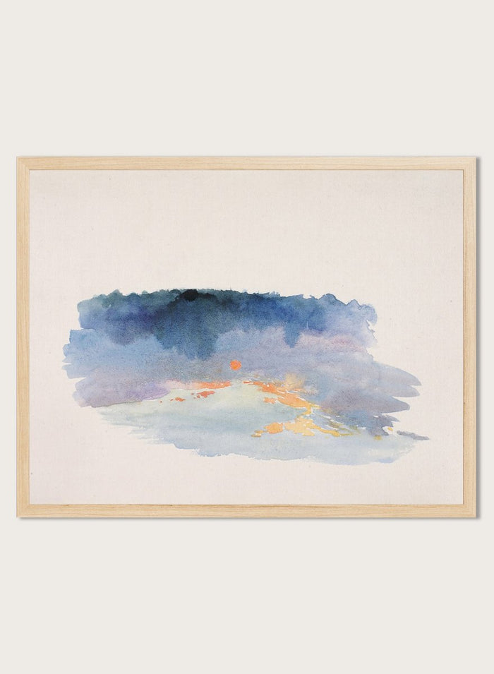 "Sunset, Oxford" Art Print_Sugar & Canvas_George Elbert Burr