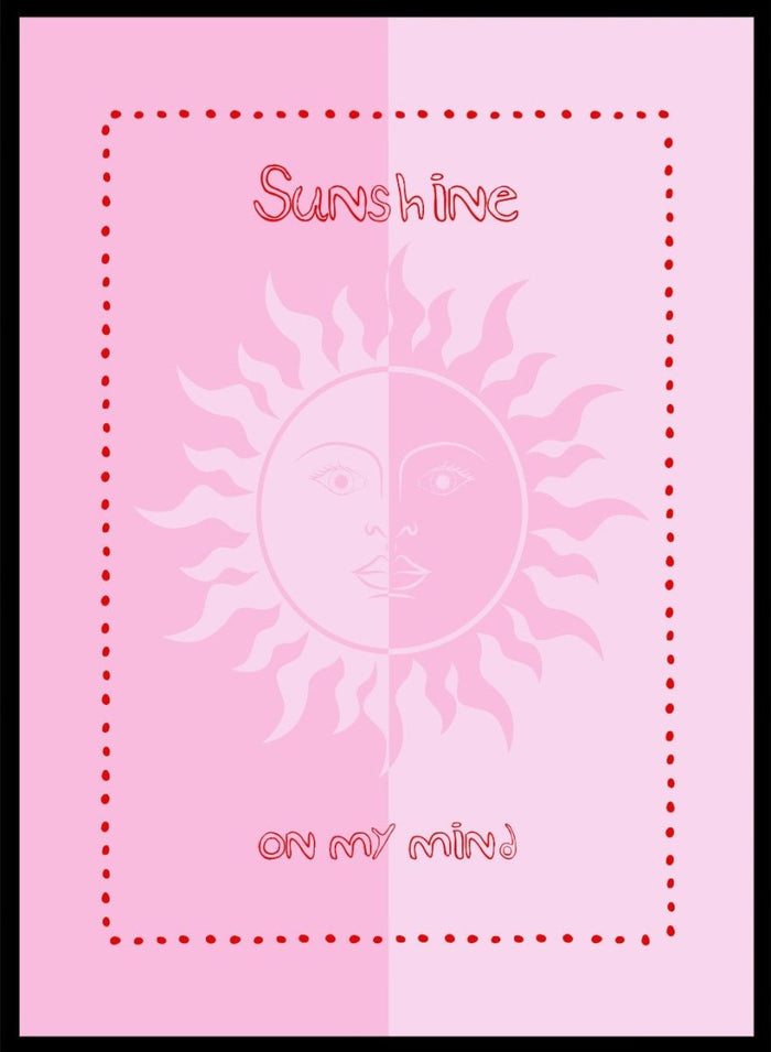 'Sunshine On My Mind' Aesthetic Art Print_Sugar & Canvas_Sugar & Canvas