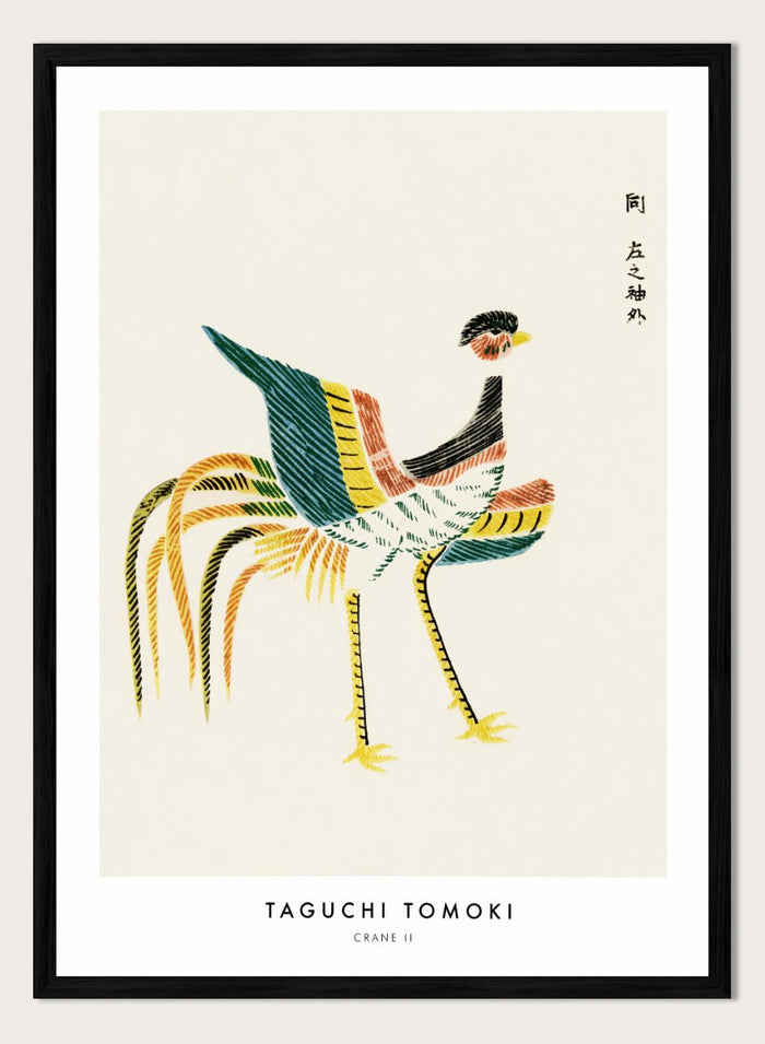 Taguchi Tomoki - Crane II Yatsuo no Tsubaki Art Print_Sugar & Canvas_Taguchi Tomoki