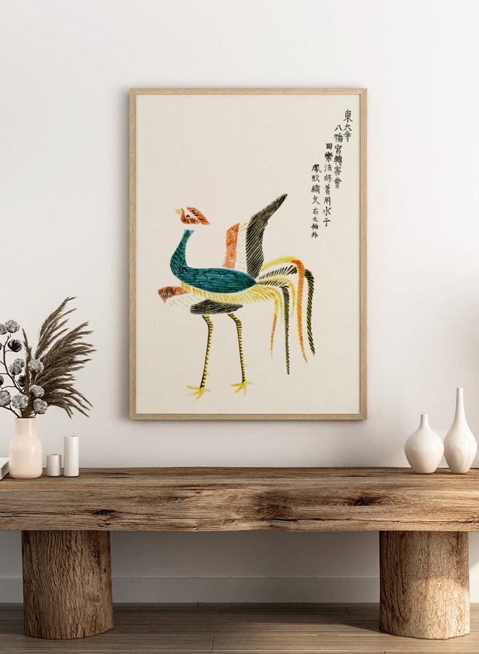 Taguchi Tomoki - Crane Yatsuo no Tsubaki Art Print_Sugar & Canvas_Taguchi Tomoki