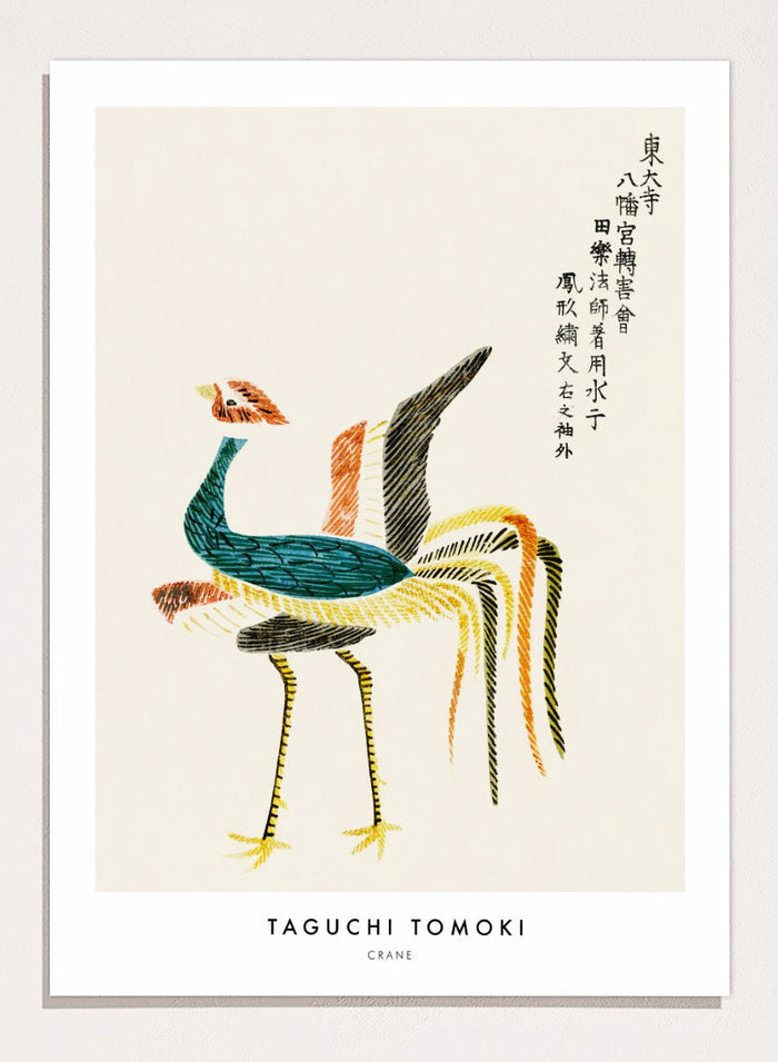 Taguchi Tomoki - Crane Yatsuo no Tsubaki Art Print_Sugar & Canvas_Taguchi Tomoki