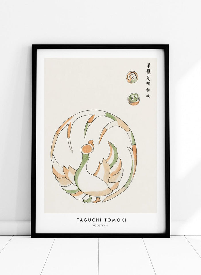 Taguchi Tomoki - Rooster II Yatsuo no Tsubaki Art Print_Sugar & Canvas_Taguchi Tomoki
