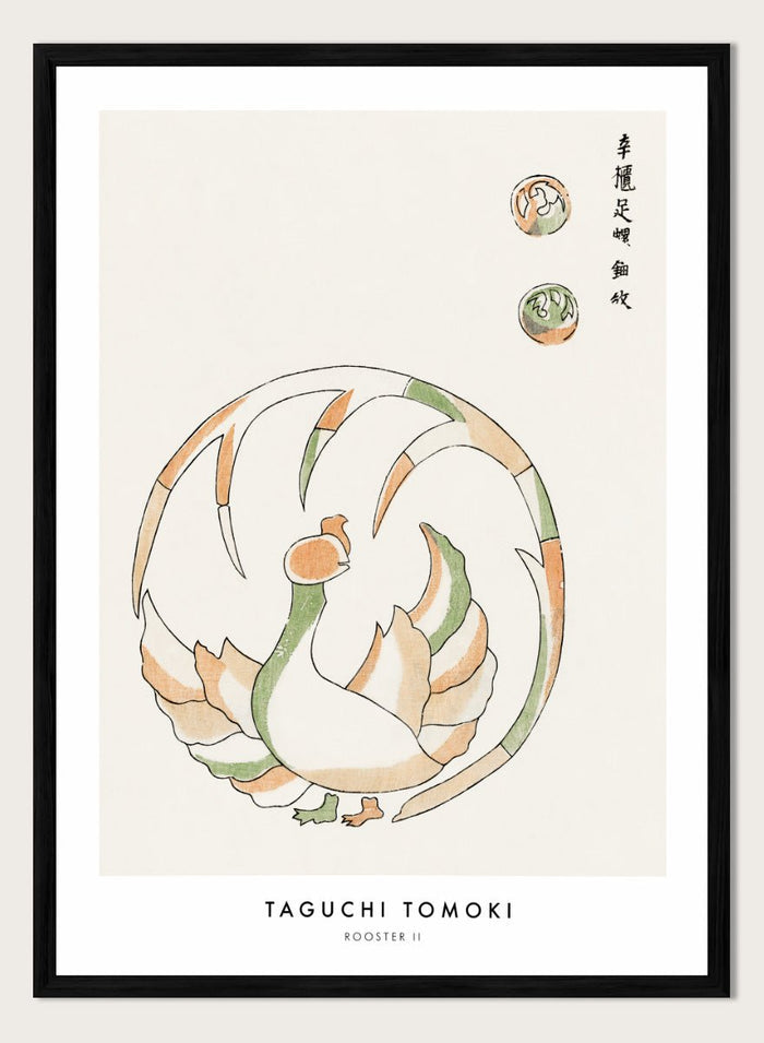 Taguchi Tomoki - Rooster II Yatsuo no Tsubaki Art Print_Sugar & Canvas_Taguchi Tomoki