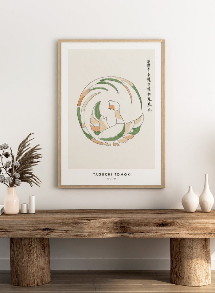 Taguchi Tomoki - Rooster Yatsuo no Tsubaki Art Print_Sugar & Canvas_Taguchi Tomoki