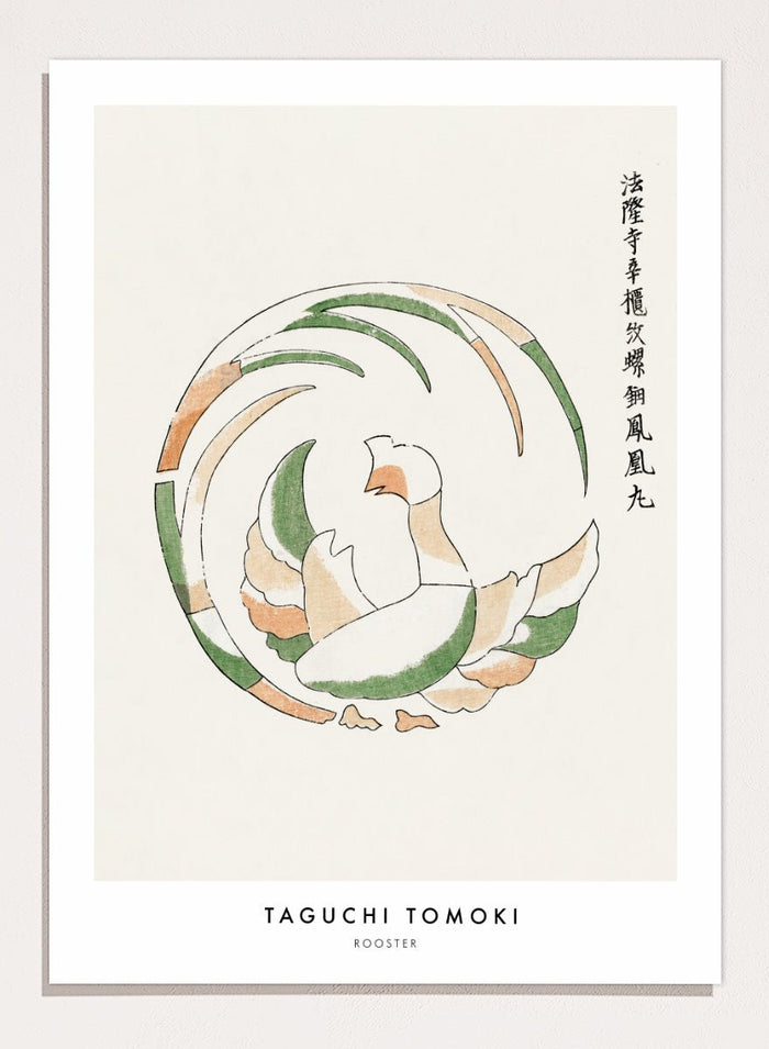 Taguchi Tomoki - Rooster Yatsuo no Tsubaki Art Print_Sugar & Canvas_Taguchi Tomoki