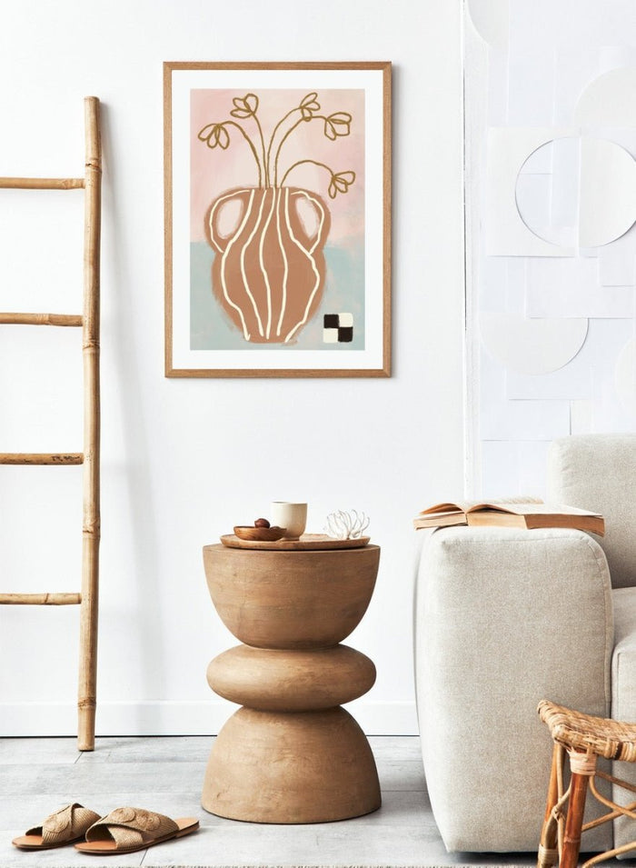 'Terracotta Vase' Aesthetic Art Print_Sugar & Canvas_Sugar & Canvas