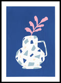 'Terrazzo Vase' Aesthetic Art Print_Sugar & Canvas_Sugar & Canvas