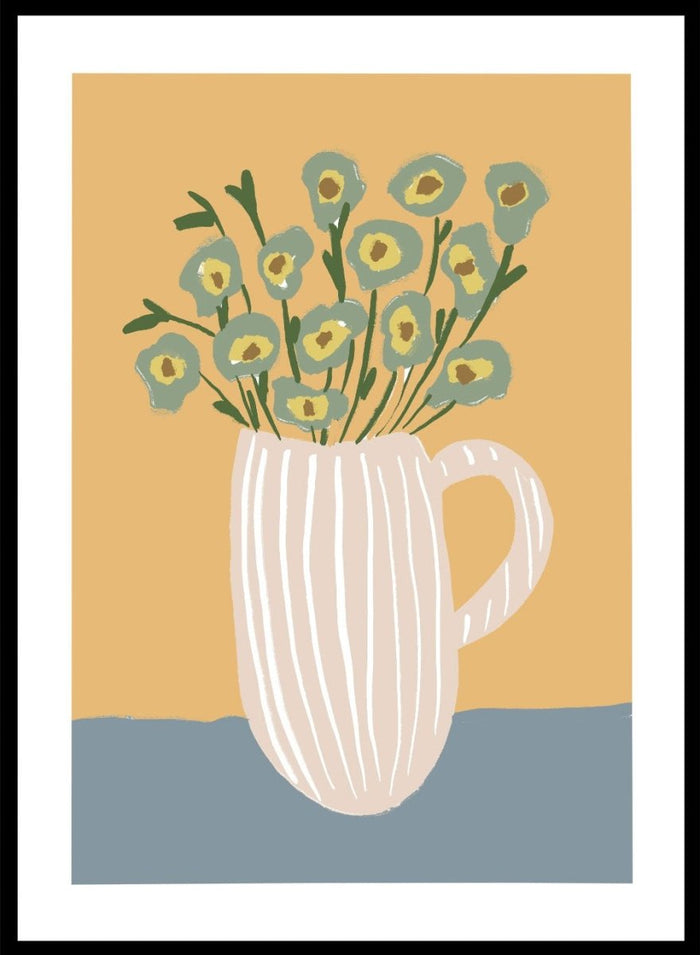 'The Abstract Bouquet' Aesthetic Art Print_Sugar & Canvas_Sugar & Canvas