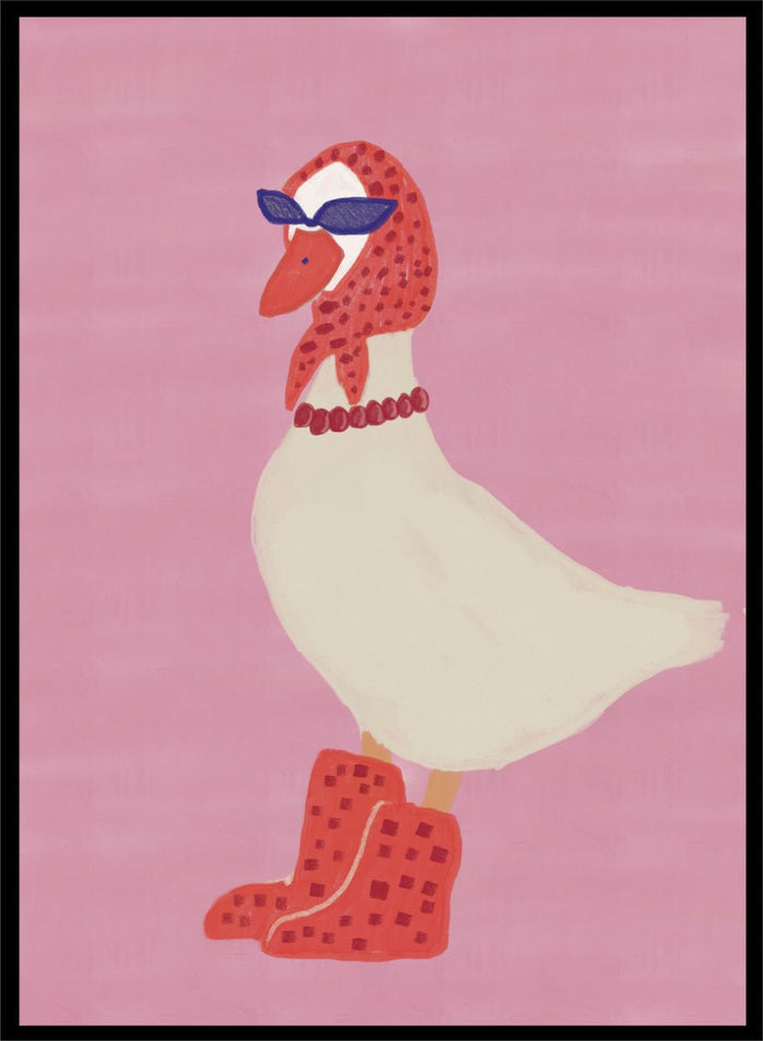 The Art Concept - Chic Goose Fashion Art Print_Sugar & Canvas_The Art Concept