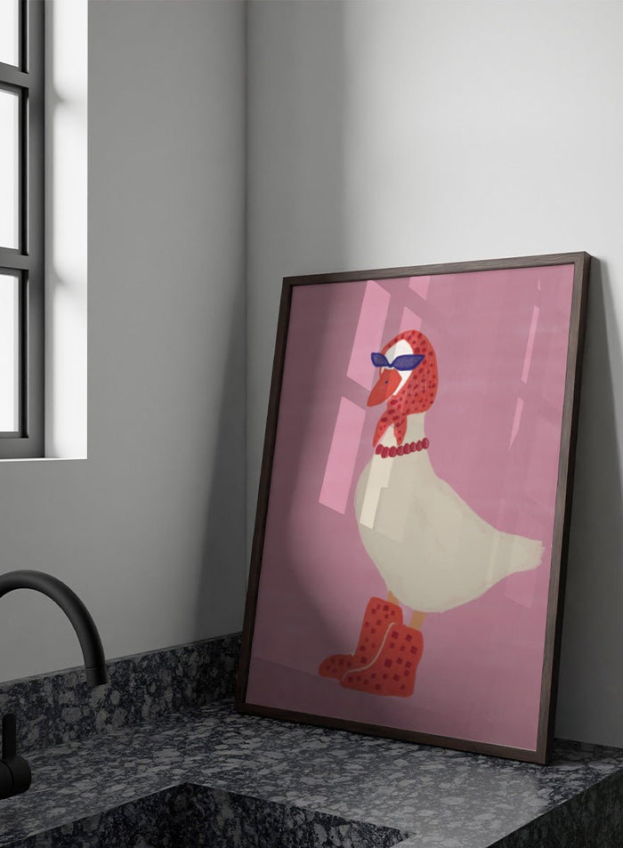 The Art Concept - Chic Goose Fashion Art Print_Sugar & Canvas_The Art Concept