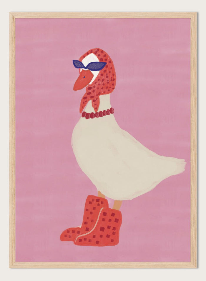 The Art Concept - Chic Goose Fashion Art Print_Sugar & Canvas_The Art Concept