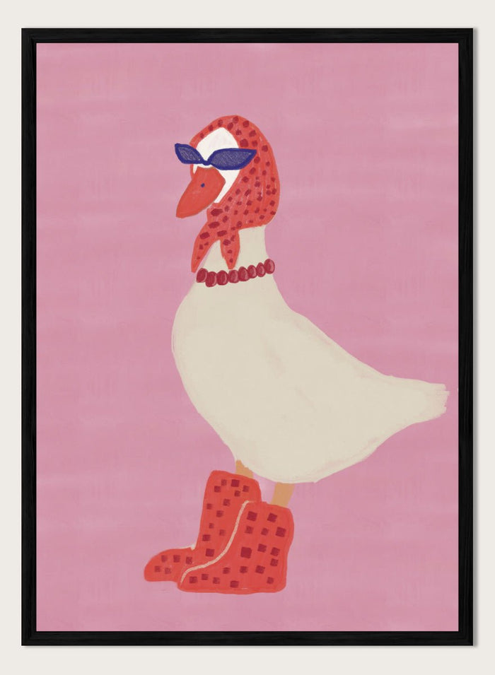 The Art Concept - Chic Goose Fashion Art Print_Sugar & Canvas_The Art Concept