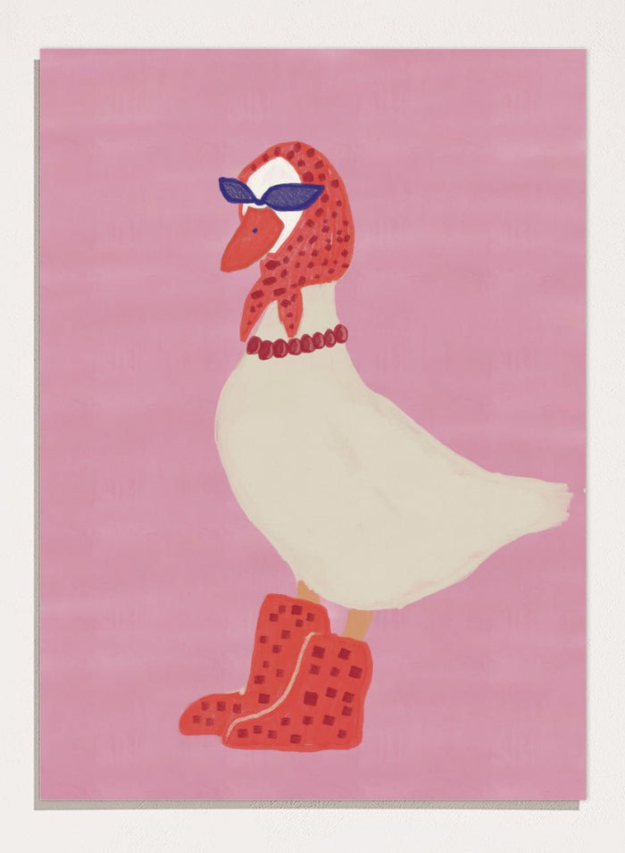 The Art Concept - Chic Goose Fashion Art Print_Sugar & Canvas_The Art Concept