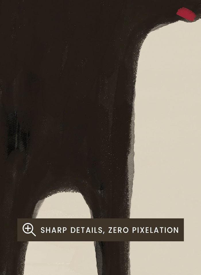 The Art Concept - Funny Black Cat Boots Art Print_Sugar & Canvas_The Art Concept