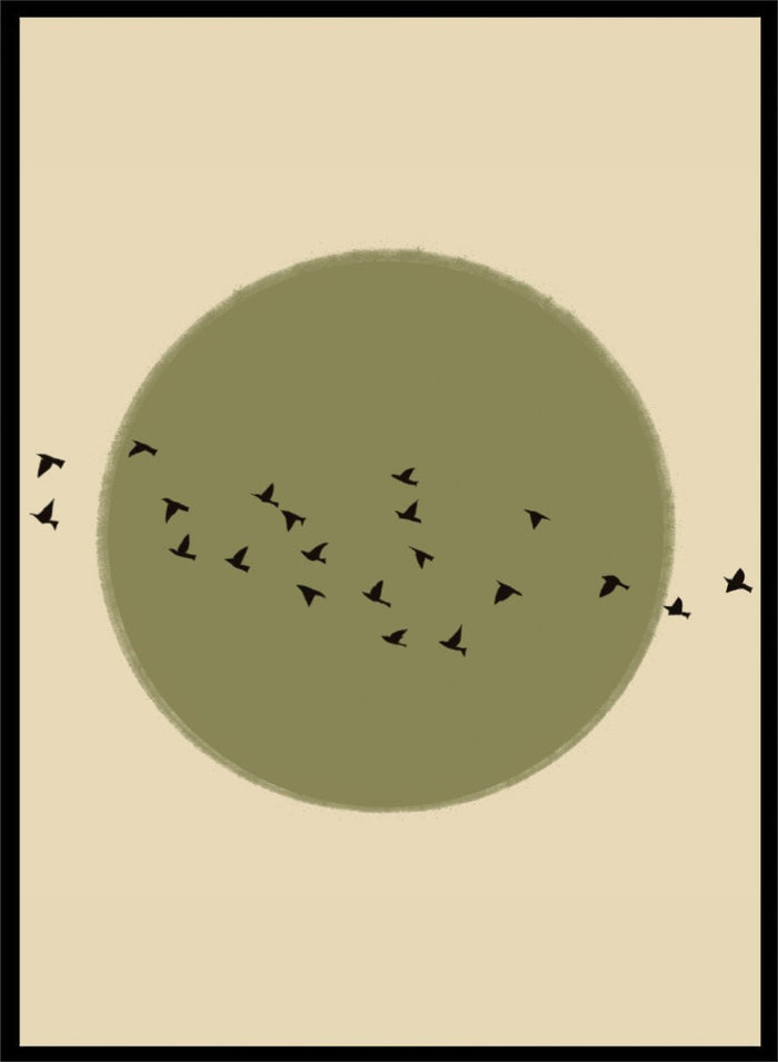 The Art Concept - Graceful Birds Soaring Art Print_Sugar & Canvas_The Art Concept