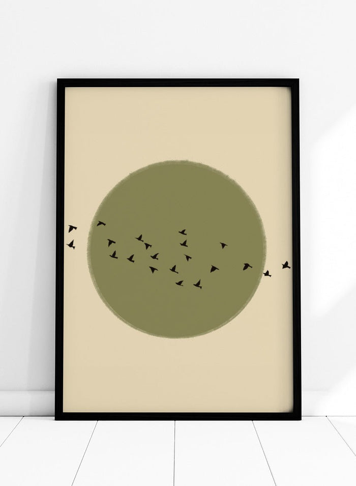 The Art Concept - Graceful Birds Soaring Art Print_Sugar & Canvas_The Art Concept