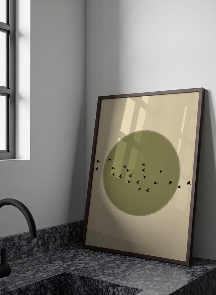 The Art Concept - Graceful Birds Soaring Art Print_Sugar & Canvas_The Art Concept