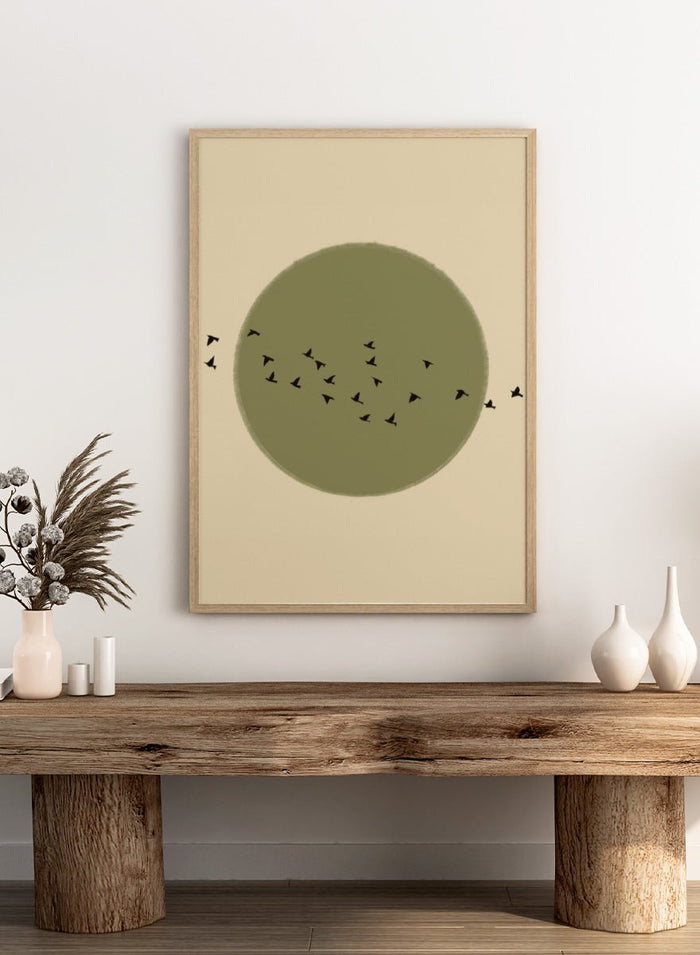 The Art Concept - Graceful Birds Soaring Art Print_Sugar & Canvas_The Art Concept